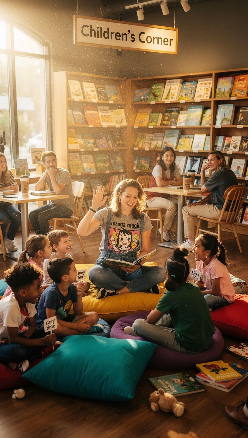 新しく入荷した本の表紙が美しく並んでいるカウンター。